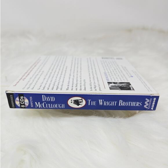 David McCullough The WRIGHT BROTHERS AUDO Read By Author ISBN 978-1-4423-7608-3 - Picture 2 of 4